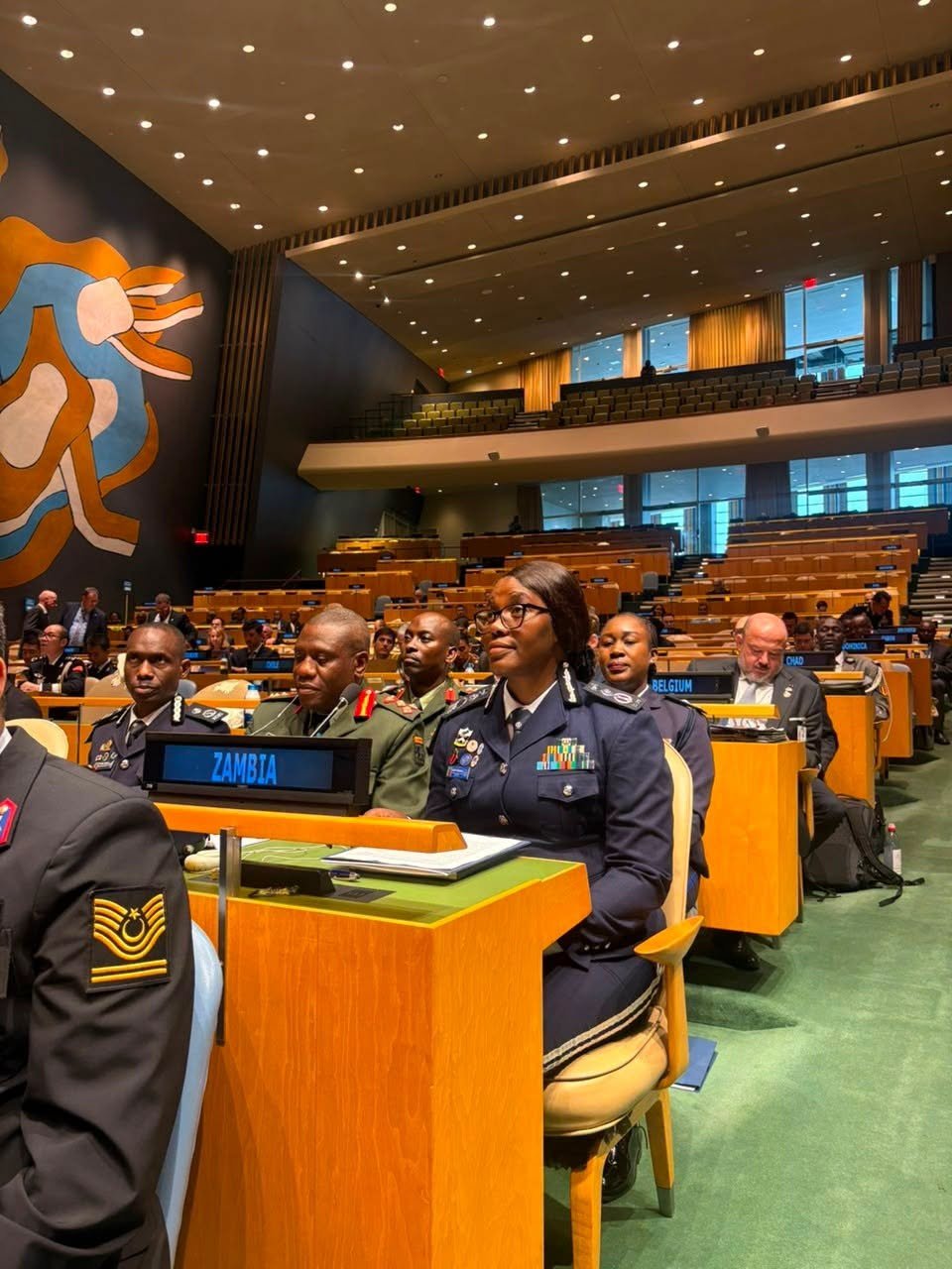 Officials at a commissioning event